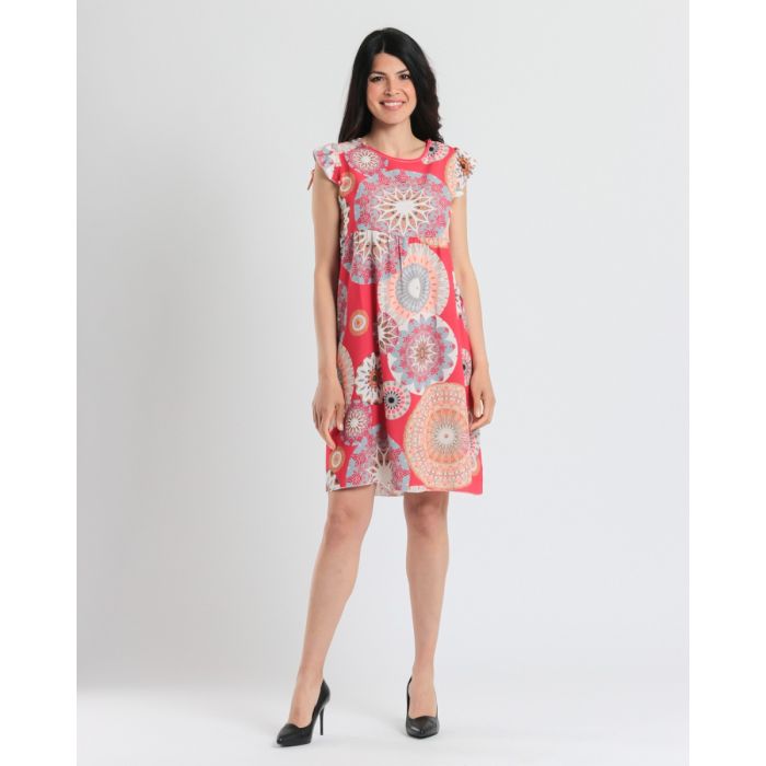 AJKL PRINTED DRESS