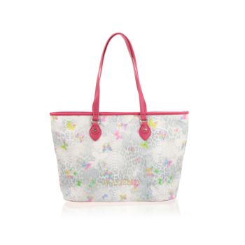 GRAZIELLA TOTE BAG OPEN BUTTERFLY LINE